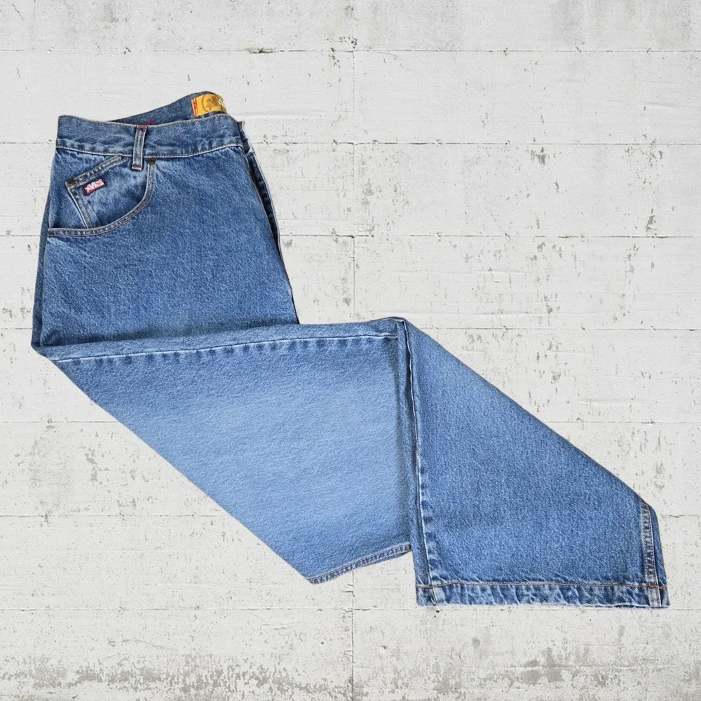 90s Vintage Mecca Medium Wash Regular Fit Bootcut Jeans Size 40 x 32